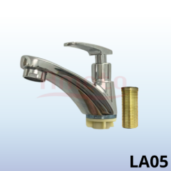 VÒI LAVABO TAY VUÔNG ĐỒNG THAU - AMOTO - LA05
