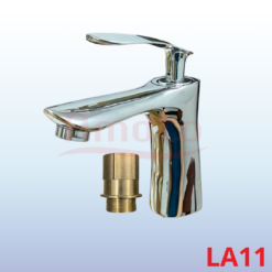 VÒI LAVABO NÓNG LẠNH ĐỒNG THAU - AMOTO - LA11